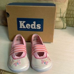 Ked’s Pearlized Butterfly Shoes